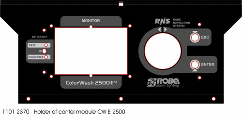 Holder of contol module CW E 2500