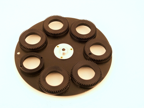 Wheel Gobo R 6+1 without Gobos