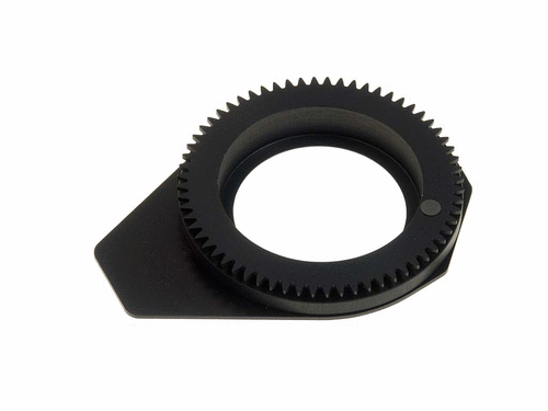 Yoke of rotating gobo with magnet