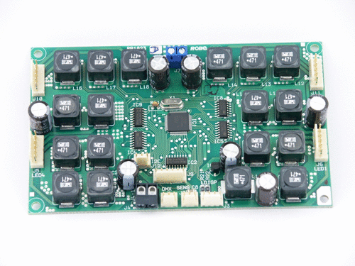 PCB RB1821 RedMix 3•192 RGBW IC1