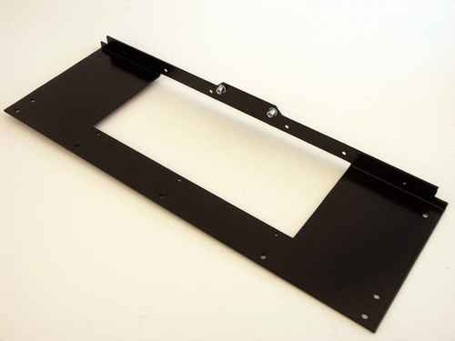 Front panel with nuts M4