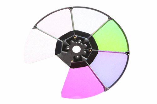 Wheel Color 6+1 with changing - assembled