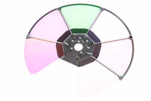 Wheel Color 6+1 B with changing - assembled
