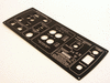 Panel of PCB connectors