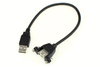 Cable USB A/A panel F/M L30cm