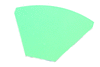 Dichro trapezoid light green