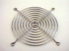 Grill of fan 120x120 mm silver