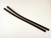 Rubber H-profile set 2 - black