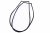 Gasket of glass