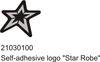 Self-adhesive logo Star Robe