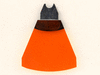 Slot&Lock gobo-LW 580 orange (trapezoid) with magnet