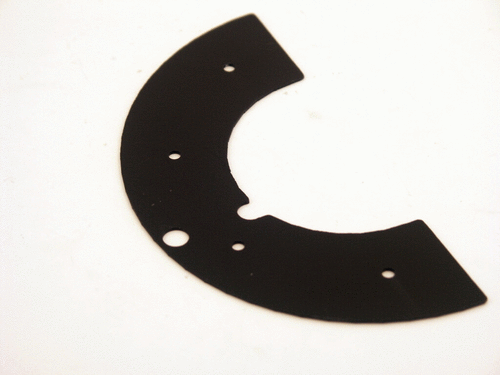Spacer for limitation of plastic