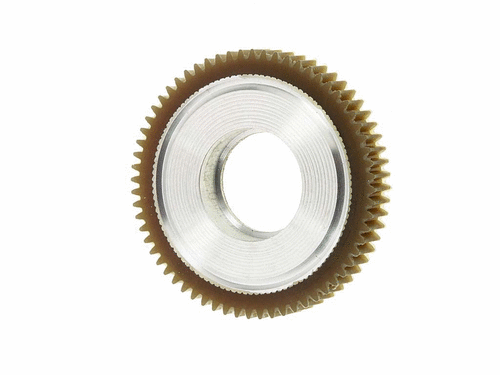 Toothwheel rubber D52,8 z=64 m0,8 L9