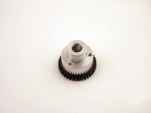 Toothwheel with flange extension