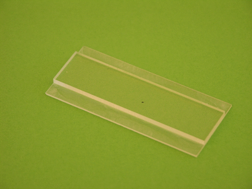 Plexiglass f. display 60,8x27x3mm