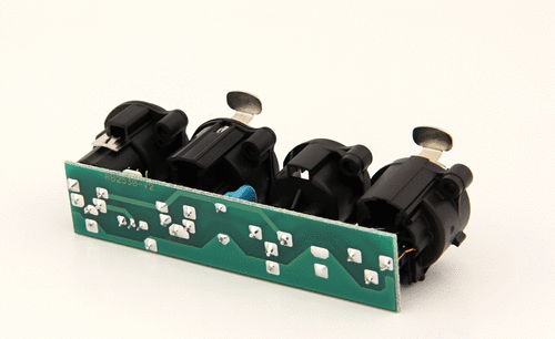 PCB RB2530-V2 DMX connectors