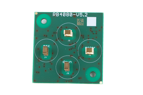 PCB RB4080-V5.1.D.2 Touch sensor 4 buttons