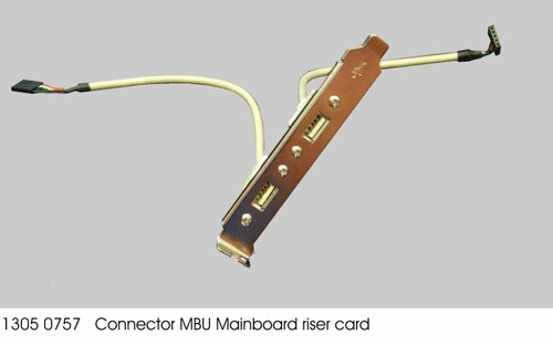 Connector MBU Mainboard riser card