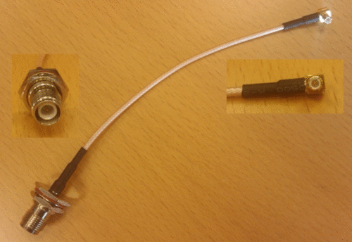 Coax Cable RP-TNC assembly (Indoor)