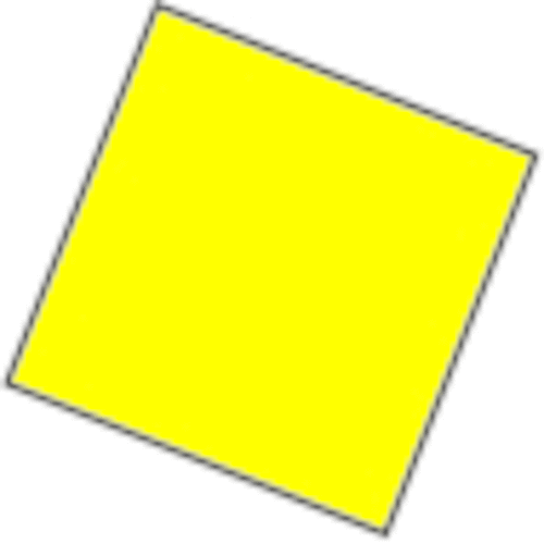 Dichro 6x6 LW 520 yellow