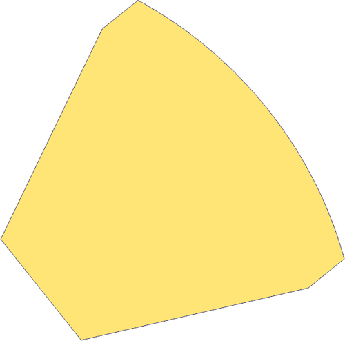 Dichro trapezoid amber LW 550
