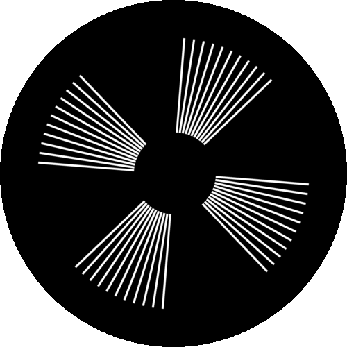 Gobo dichroic 15,8-Fan