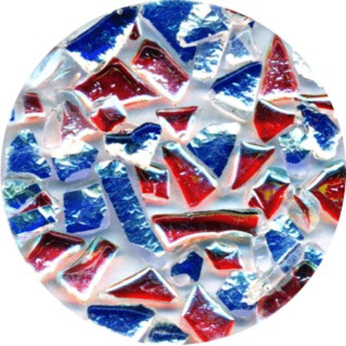 Gobo multicolor 26,8 Collage blue/red