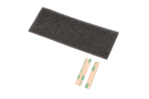 Air filter 44x120 with dry zip Velcro 8,5x41