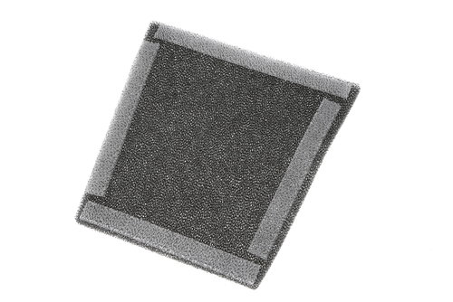 Air filter 100x100 with dry zip