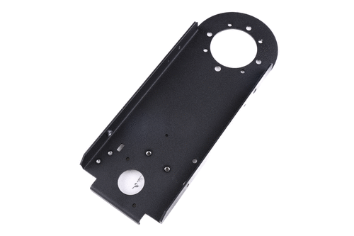 Holder of axe Y (belt tensioning) with nuts