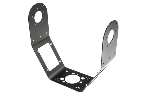 Rear frame with nuts