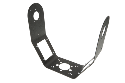 Rear frame with nuts