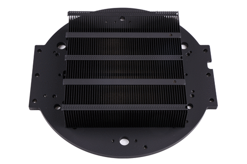 Folded heatsink with heatpipes SVB9