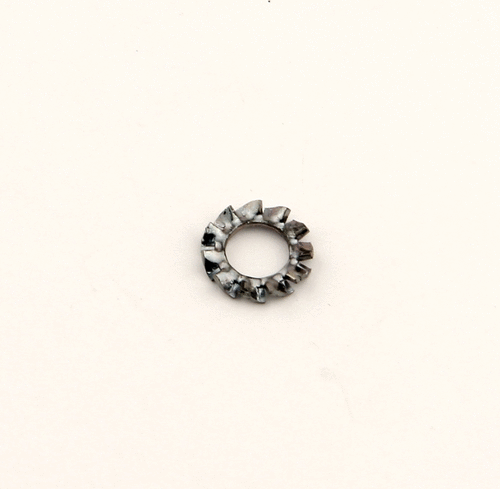 Washer M4 star - countersink - A4