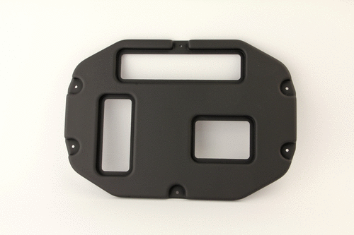 Cover of front panel (plastic)