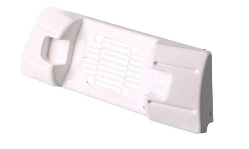 Cover of base - grip (plastic) - white