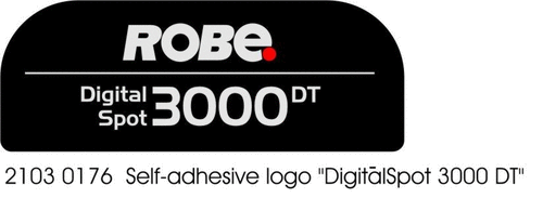 Self-adhesive logo DigitalSpot 3000 DT