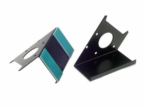Mirror-holder with self-adhesive Tape