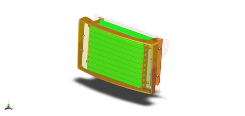Module of cooling - offtake - assembly