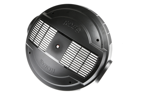 Cover of head (rear) with screws - assembled