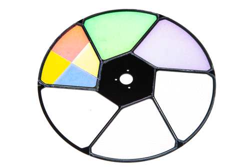 Wheel Color 5+1 B assembled